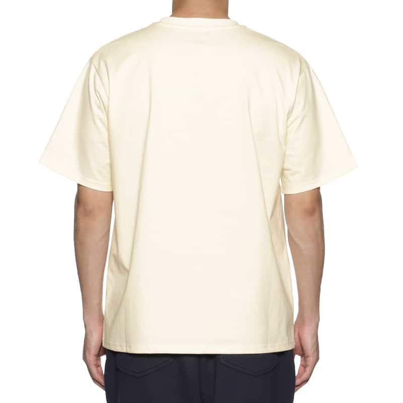BARNEYS NEW YORK "BARNEYS" ロゴ入りTシャツ OFF WHITE