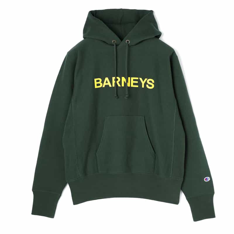"BARNEYS" ＜チャンピオン＞コラボレーション スウェットフーディ