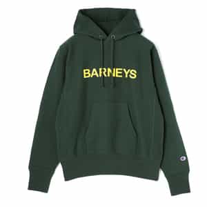 "BARNEYS" ＜チャンピオン＞コラボレーション スウェットフーディ
