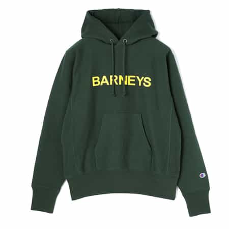 "BARNEYS" ＜チャンピオン＞コラボレーション スウェットフーディ