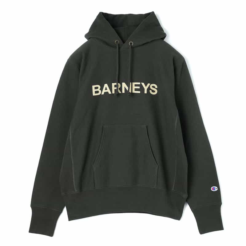 "BARNEYS" ＜チャンピオン＞コラボレーション スウェットフーディ