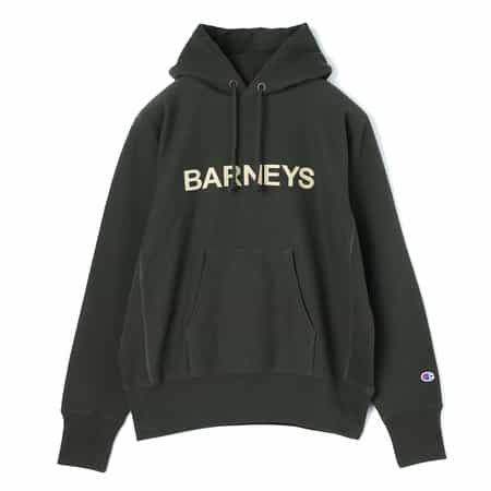 "BARNEYS" ＜チャンピオン＞コラボレーション スウェットフーディ