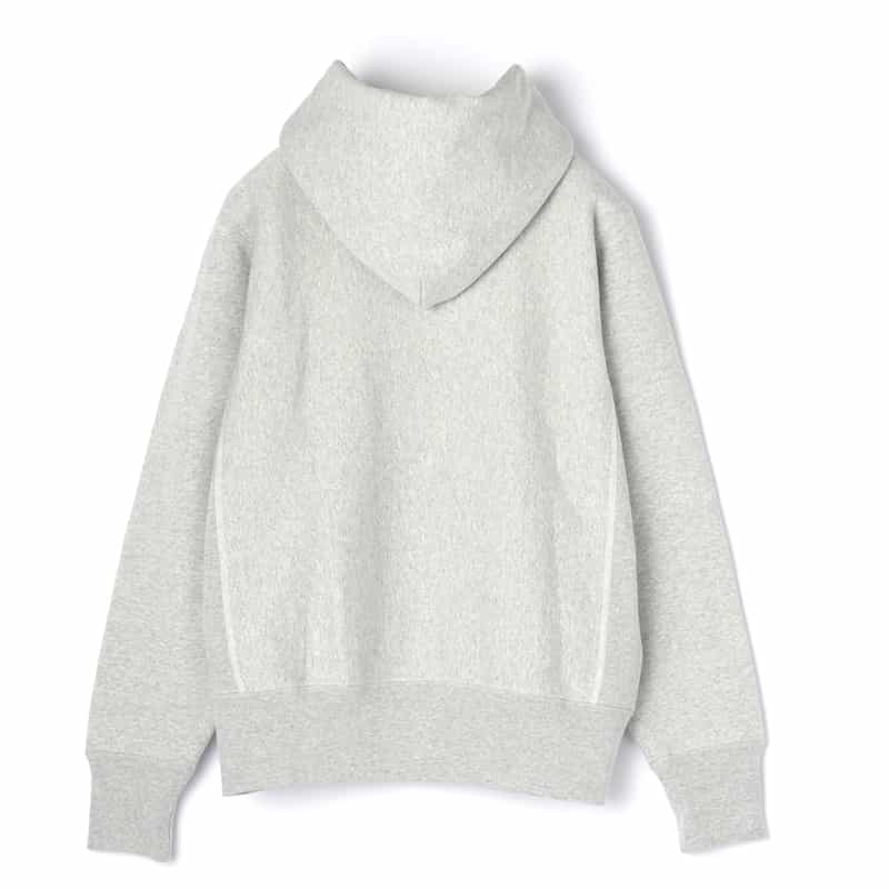 BARNEYS NEW YORK "BARNEYS" ＜チャンピオン＞コラボレーション スウェットフーディ GRAY