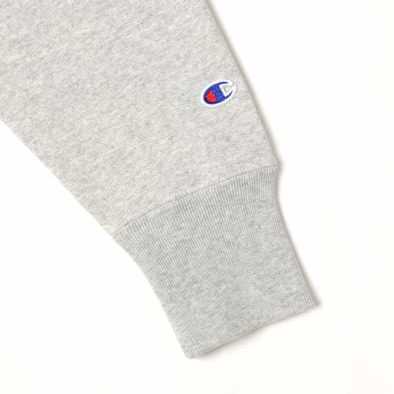 BARNEYS NEW YORK "BARNEYS" ＜チャンピオン＞コラボレーション スウェットフーディ GRAY