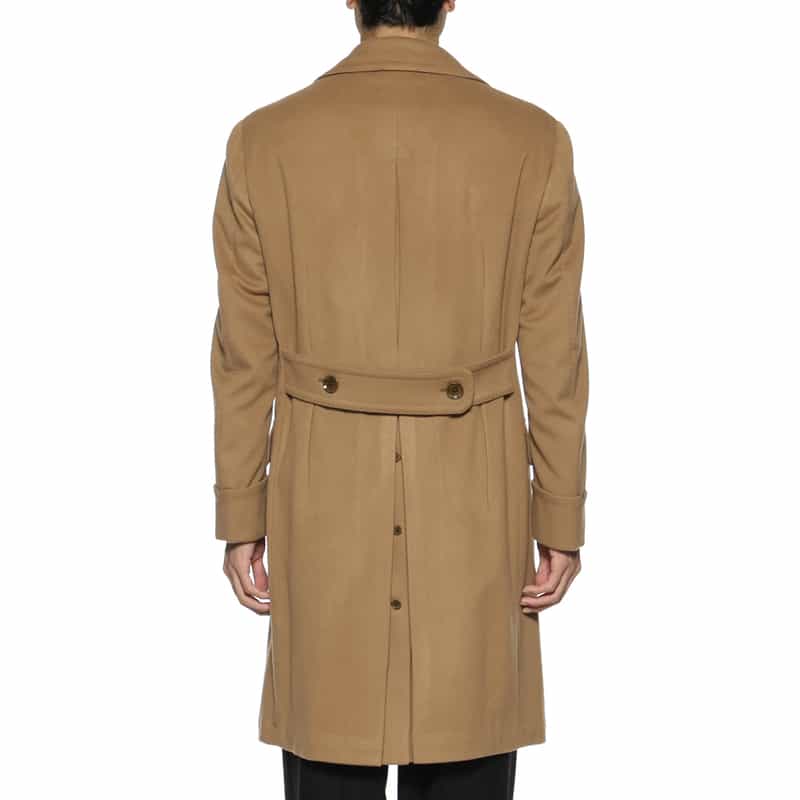 BARNEYS NEW YORK ウールカシミヤ素材 ポロコート BEIGE