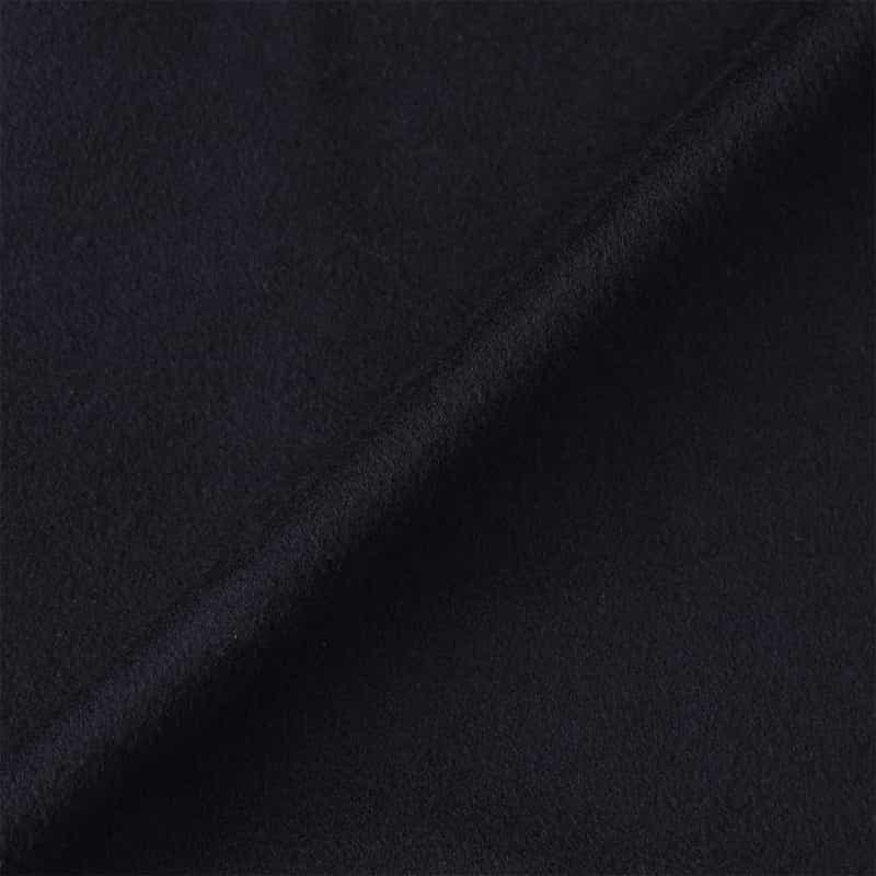 BARNEYS NEW YORK ウールカシミヤ素材 ポロコート NAVY