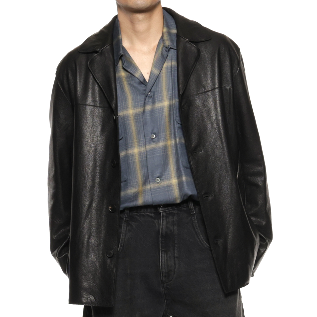 YOKE＜ヨーク＞ レザーカージャケット