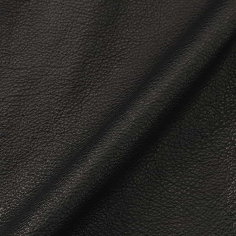 YOKE YOKE＜ヨーク＞ レザーカージャケット BLACK