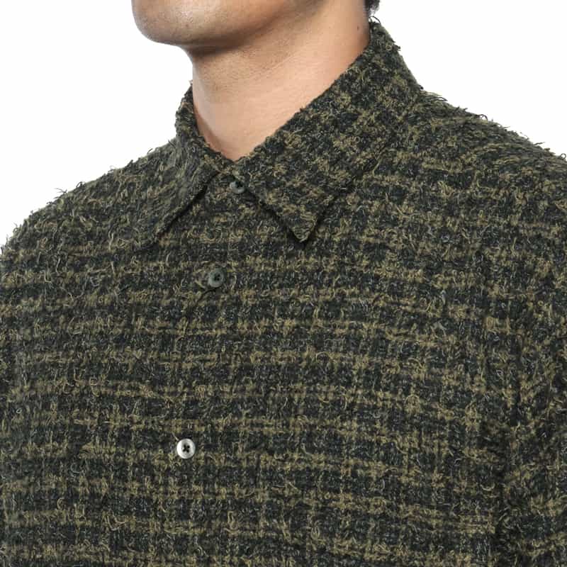 YOKE YOKE＜ヨーク＞ チェック柄カジュアルシャツ GREEN