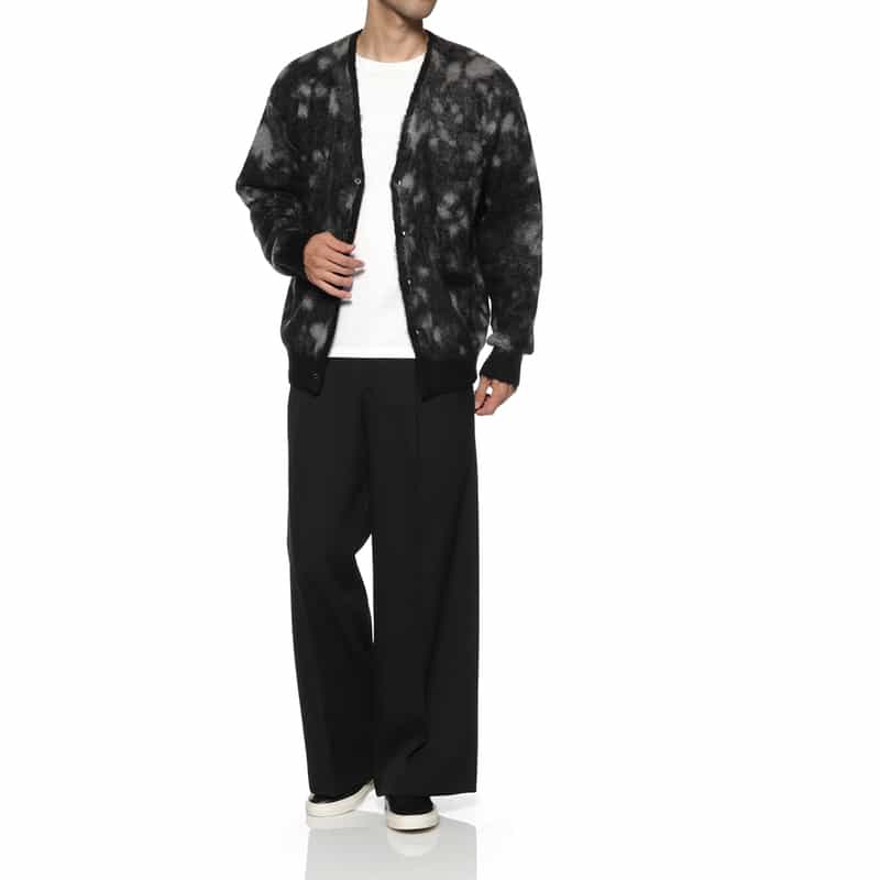 YOKE YOKE＜ヨーク＞ ワイドパンツ BLACK