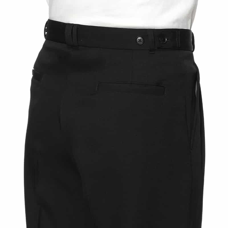 YOKE YOKE＜ヨーク＞ ワイドパンツ BLACK