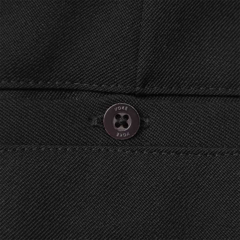 YOKE YOKE＜ヨーク＞ ワイドパンツ BLACK