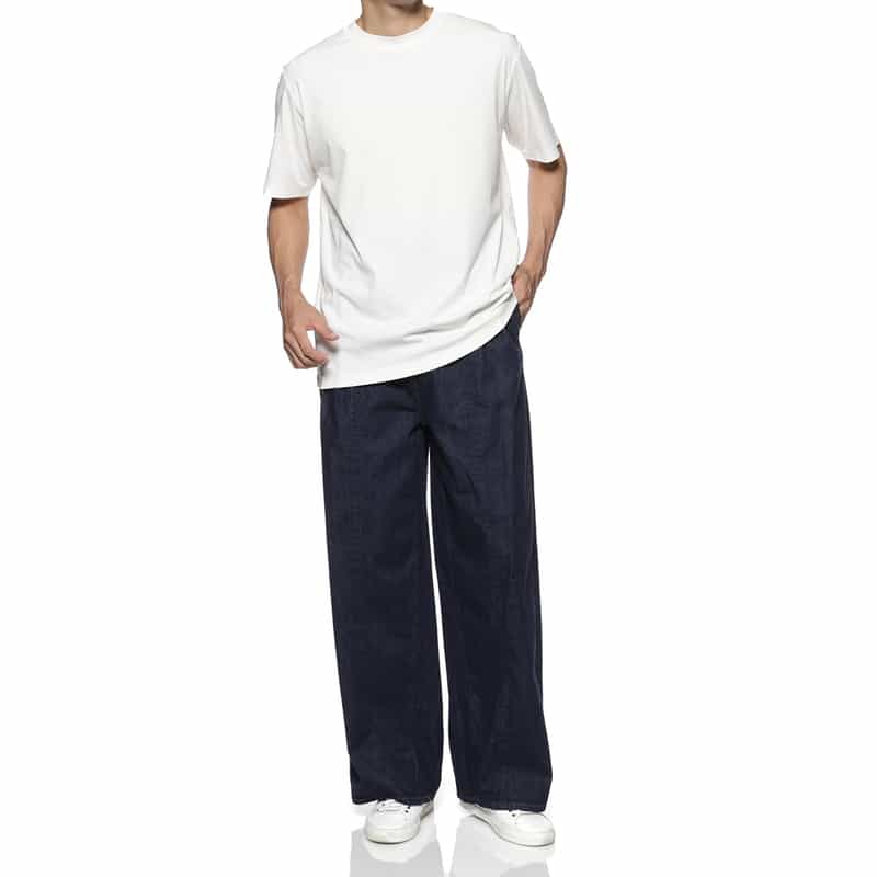 YOKE YOKE＜ヨーク＞ デニムパンツ INDIGO