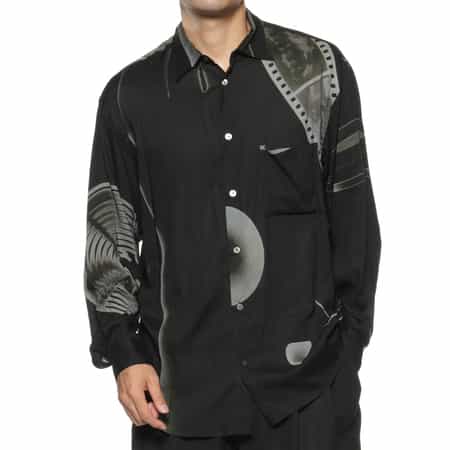 HYKE 黒色シャツ ハイク、近年物 HYKE 黒色シャツ ハイク、近年物 ALL – HYKE ONLINE STORE