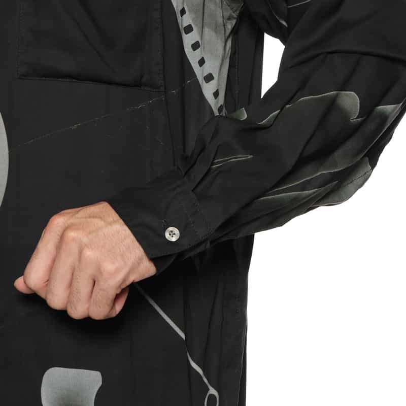 YOKE YOKE＜ヨーク＞ カジュアルシャツ BLACK