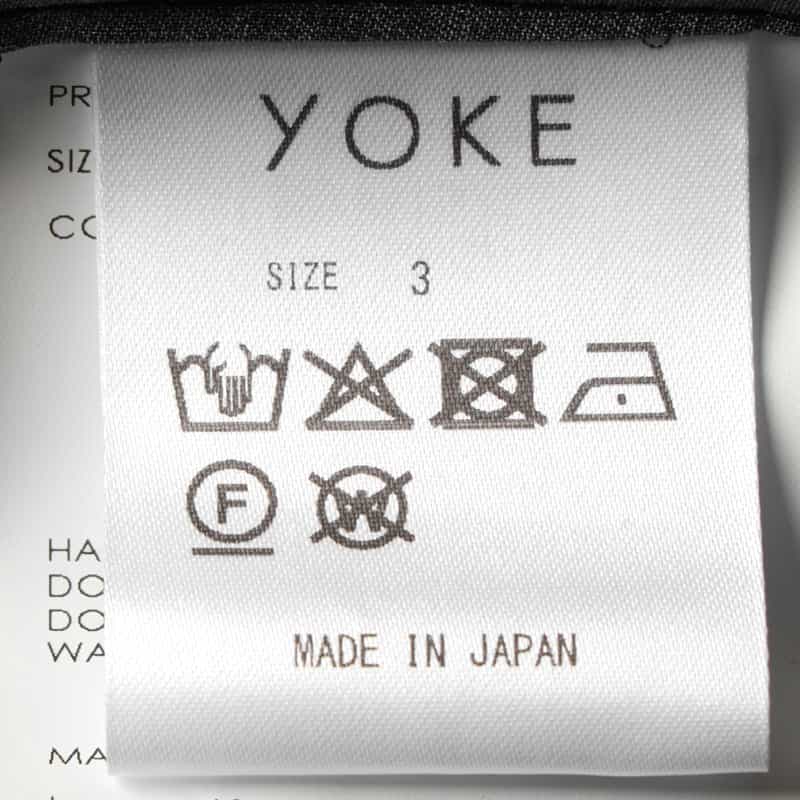YOKE YOKE＜ヨーク＞ カジュアルシャツ BLACK