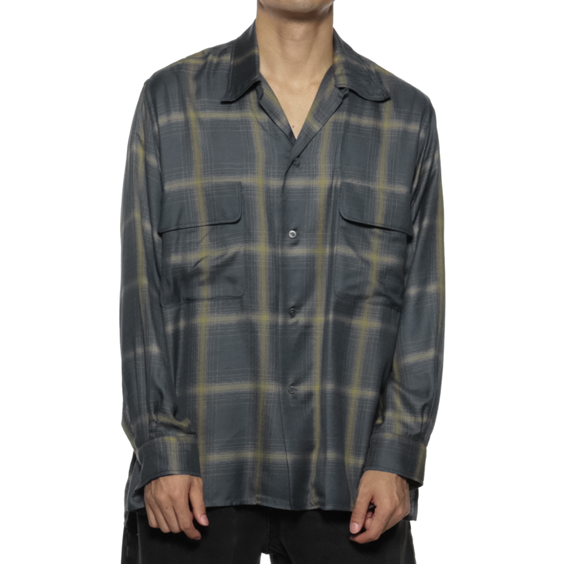 YOKE＜ヨーク＞ チェック柄オープンシャツ