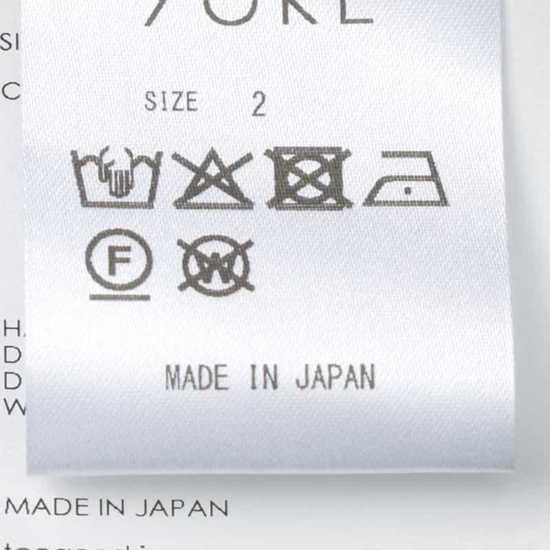 YOKE YOKE＜ヨーク＞ チェック柄オープンシャツ BROWN