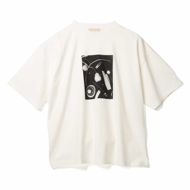 YOKE YOKE＜ヨーク＞ プリントTシャツ WHITE