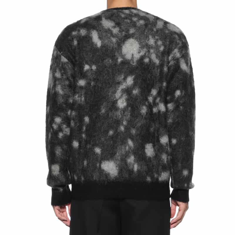 YOKE YOKE＜ヨーク＞ モヘアカーディガン BLACK