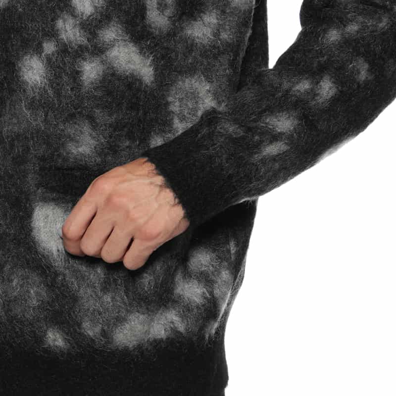 YOKE YOKE＜ヨーク＞ モヘアカーディガン BLACK