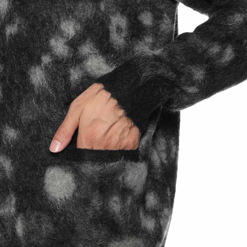 YOKE YOKE＜ヨーク＞ モヘアカーディガン BLACK