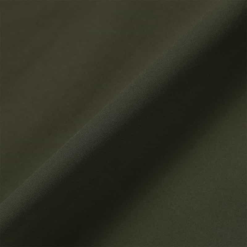 BARNEYS NEW YORK ウォッシャブル リボンタイ付きペプラムブラウス KHAKI