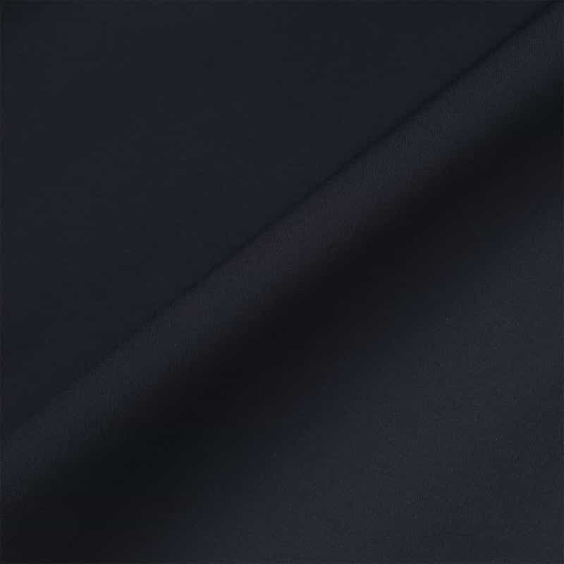 BARNEYS NEW YORK ウォッシャブル リボンタイ付きペプラムブラウス NAVY