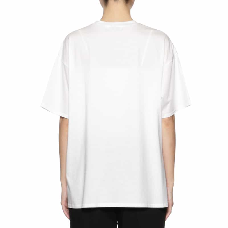 BARNEYS NEW YORK ウォッシャブル ツイストタック入りTシャツ WHITE