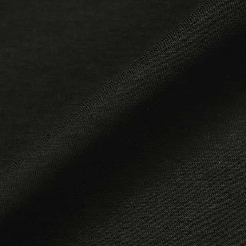 BARNEYS NEW YORK ウォッシャブル ツイストタック入りTシャツ BLACK