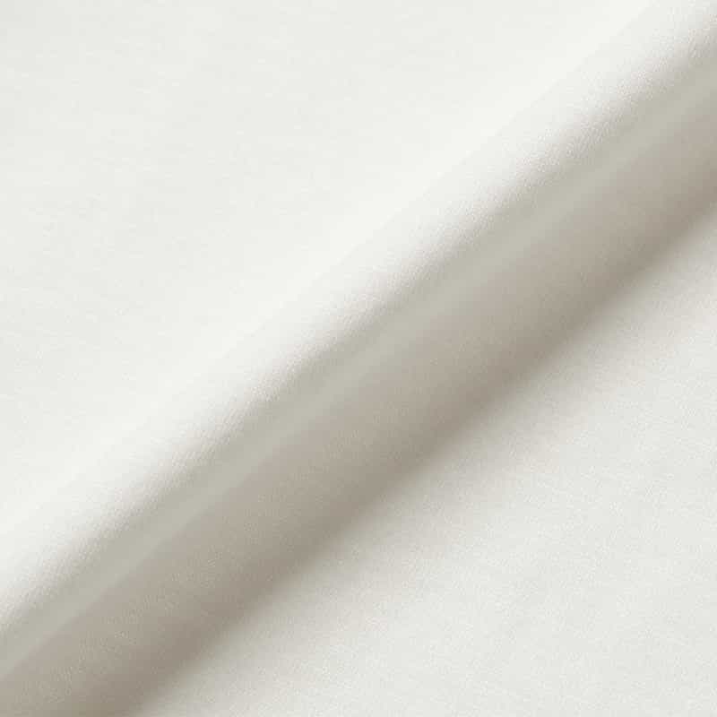 BARNEYS NEW YORK ウォッシャブル ジャージー素材クルーネックTシャツ WHITE