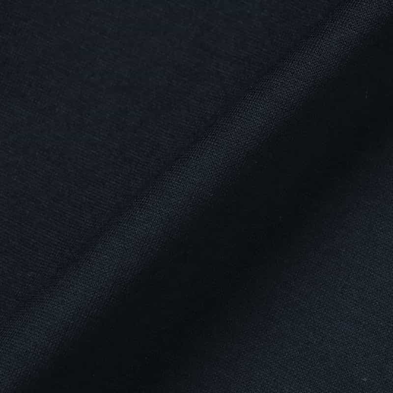 BARNEYS NEW YORK ジャージー素材 クルーネックカーディガン NAVY