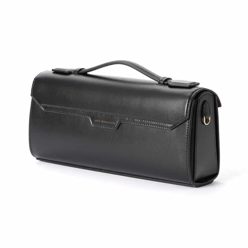 ANYA HINDMARCH ANYA HINDMARCH＜アニヤ ハインドマーチ＞ クラッチバッグ “MORTIMER“ BLACK