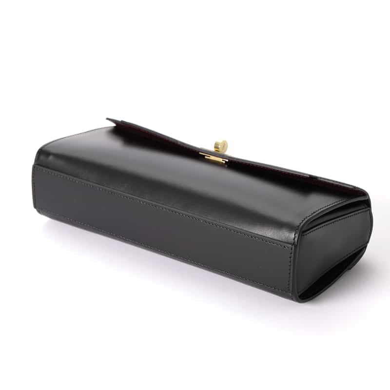 ANYA HINDMARCH ANYA HINDMARCH＜アニヤ ハインドマーチ＞ クラッチバッグ “MORTIMER“ BLACK