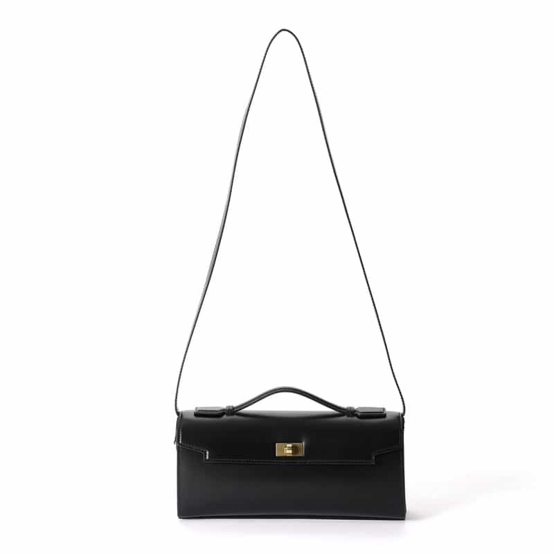 ANYA HINDMARCH ANYA HINDMARCH＜アニヤ ハインドマーチ＞ クラッチバッグ “MORTIMER“ BLACK