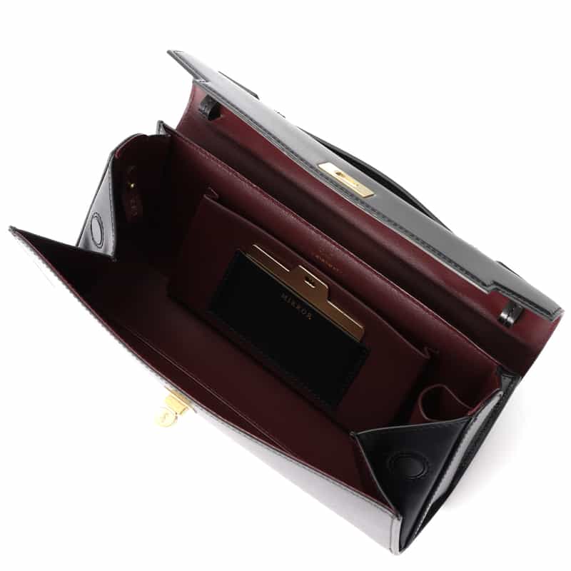 ANYA HINDMARCH ANYA HINDMARCH＜アニヤ ハインドマーチ＞ クラッチバッグ “MORTIMER“ BLACK