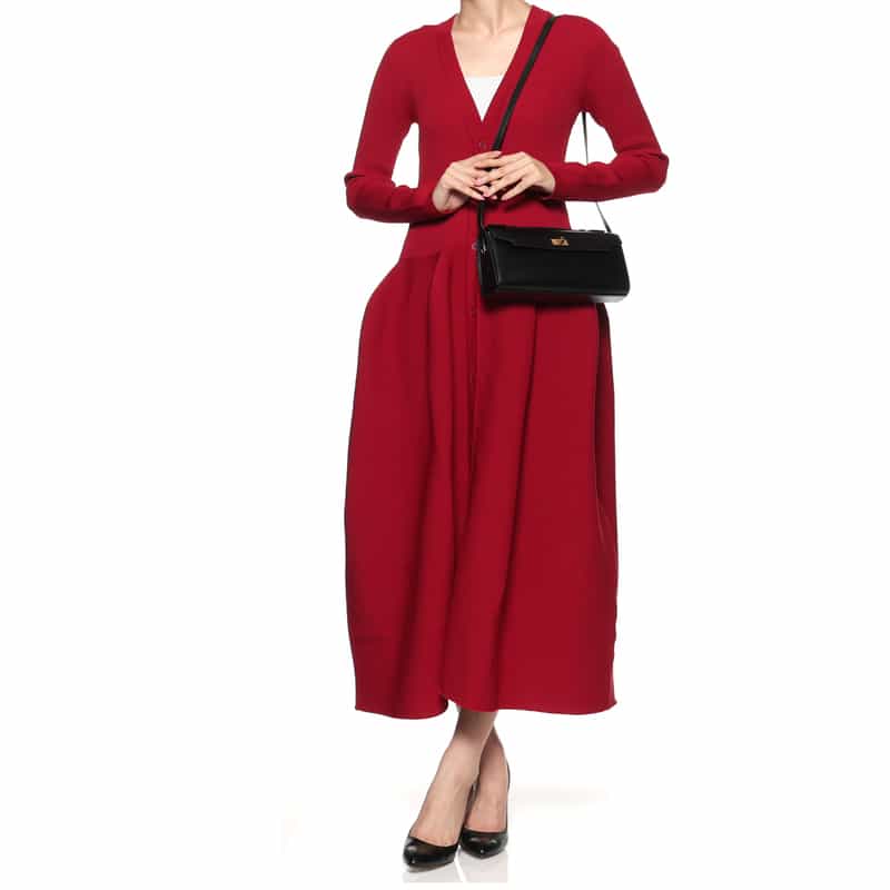 ANYA HINDMARCH ANYA HINDMARCH＜アニヤ ハインドマーチ＞ クラッチバッグ “MORTIMER“ BLACK