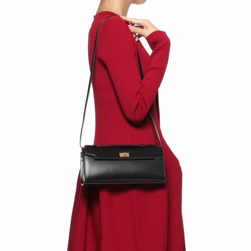 ANYA HINDMARCH ANYA HINDMARCH＜アニヤ ハインドマーチ＞ クラッチバッグ “MORTIMER“ BLACK