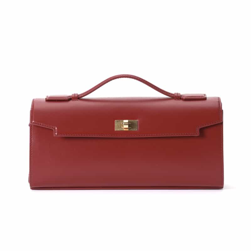 ANYA HINDMARCH ANYA HINDMARCH＜アニヤ ハインドマーチ＞ クラッチバッグ “MORTIMER“ RED