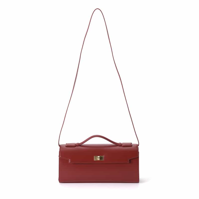 ANYA HINDMARCH ANYA HINDMARCH＜アニヤ ハインドマーチ＞ クラッチバッグ “MORTIMER“ RED