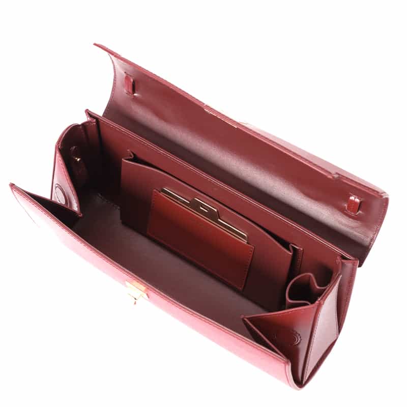 ANYA HINDMARCH ANYA HINDMARCH＜アニヤ ハインドマーチ＞ クラッチバッグ “MORTIMER“ RED