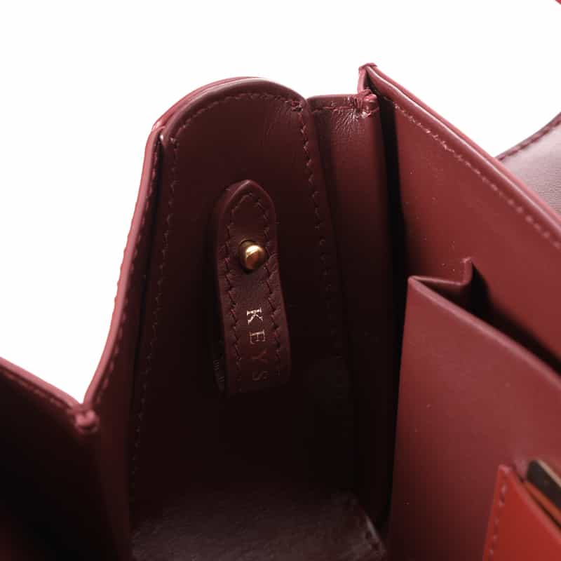 ANYA HINDMARCH ANYA HINDMARCH＜アニヤ ハインドマーチ＞ クラッチバッグ “MORTIMER“ RED