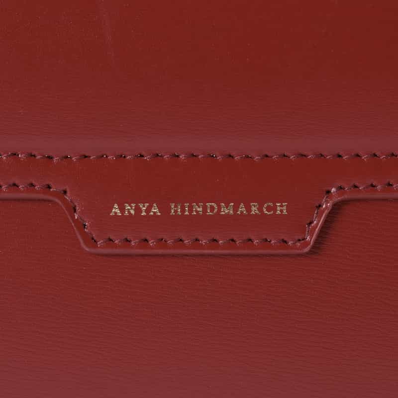 ANYA HINDMARCH ANYA HINDMARCH＜アニヤ ハインドマーチ＞ クラッチバッグ “MORTIMER“ RED