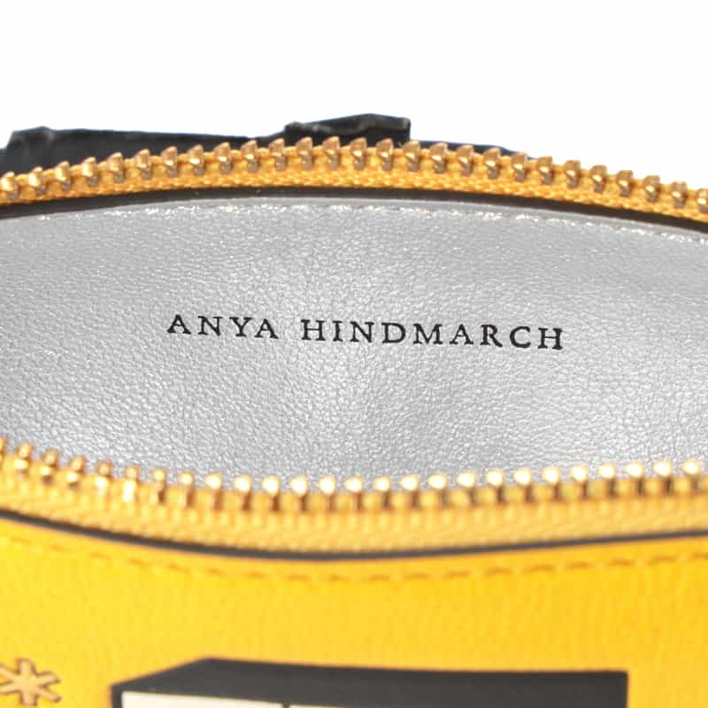 ANYA HINDMARCH ANYA HINDMARCH＜アニヤ ハインドマーチ＞ ペンケース YELLOW
