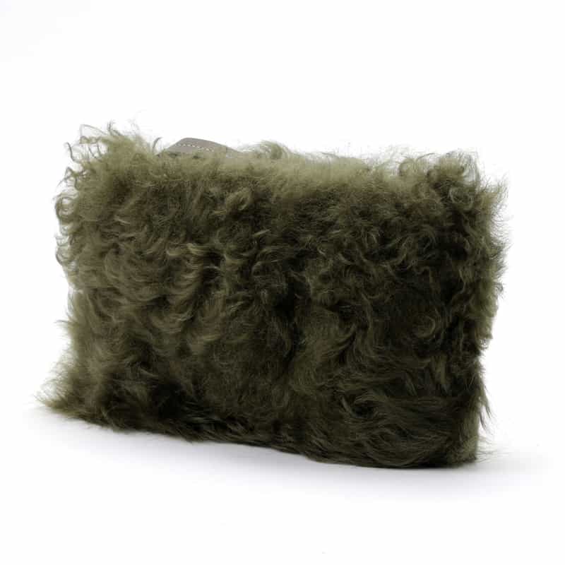 ANYA HINDMARCH ANYA HINDMARCH＜アニヤ ハインドマーチ＞ シアリングクラッチバッグ “EYES“ KHAKI