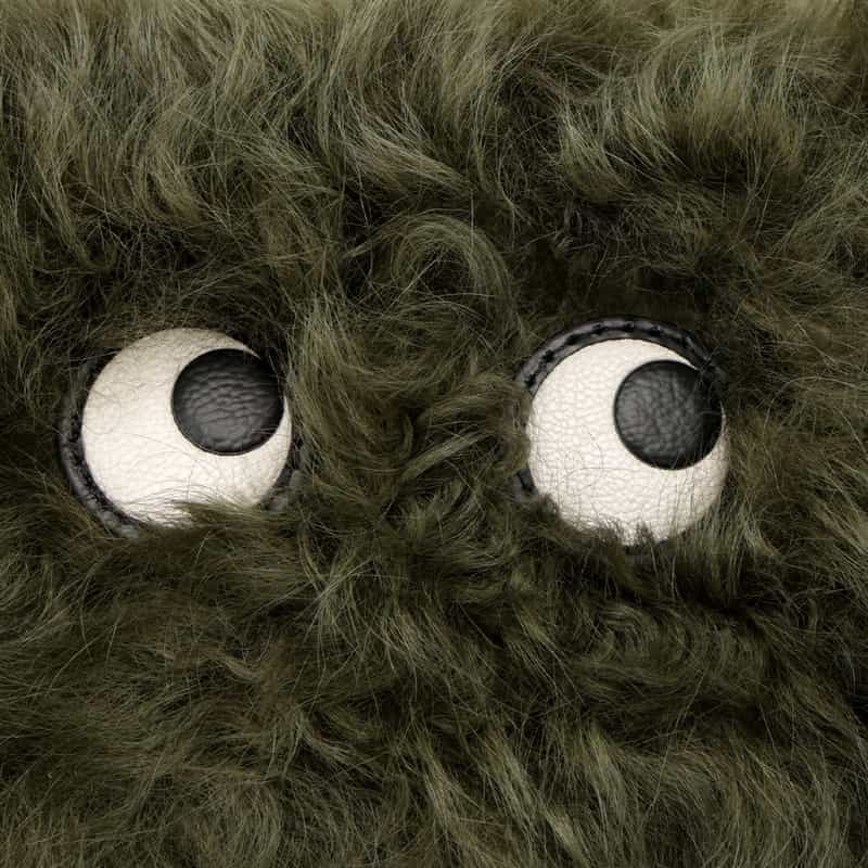 ANYA HINDMARCH ANYA HINDMARCH＜アニヤ ハインドマーチ＞ シアリングクラッチバッグ “EYES“ KHAKI