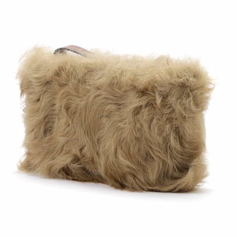 ANYA HINDMARCH ANYA HINDMARCH＜アニヤ ハインドマーチ＞ シアリングクラッチバッグ “EYES“ BEIGE