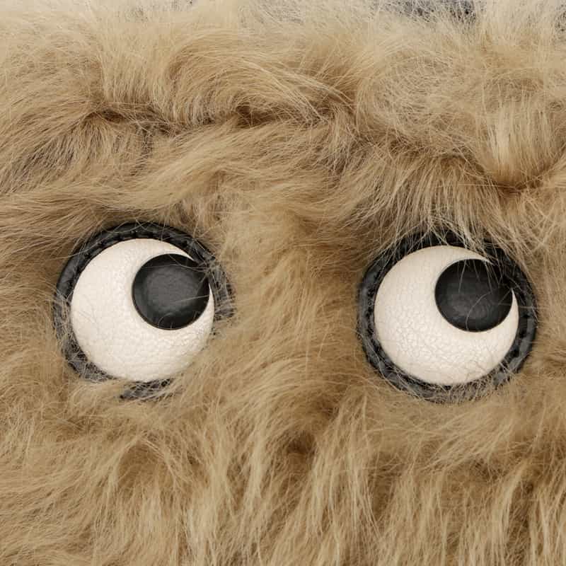 ANYA HINDMARCH ANYA HINDMARCH＜アニヤ ハインドマーチ＞ シアリングクラッチバッグ “EYES“ BEIGE