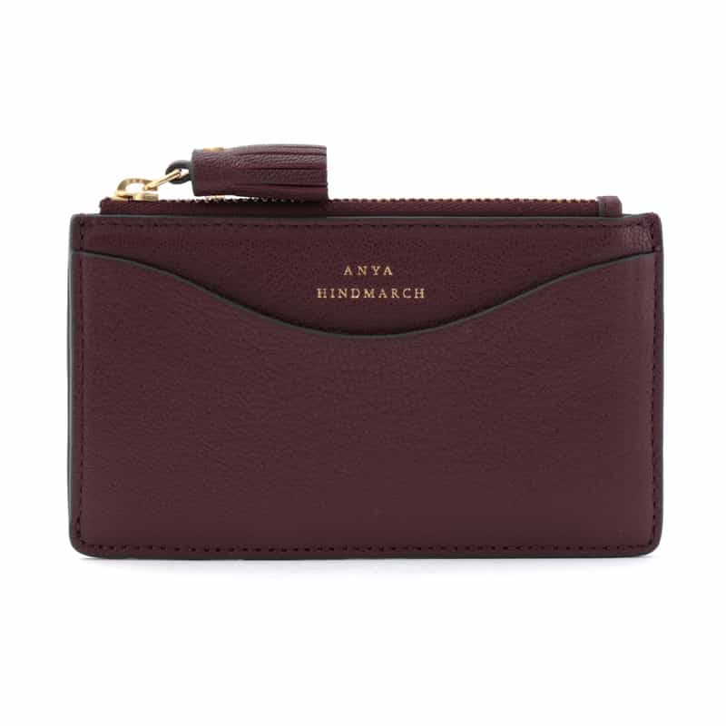 ANYA HINDMARCH ANYA HINDMARCH＜アニヤ ハインドマーチ＞ フラグメントケース “EYES“ WINE