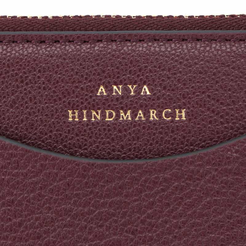 ANYA HINDMARCH ANYA HINDMARCH＜アニヤ ハインドマーチ＞ フラグメントケース “EYES“ WINE